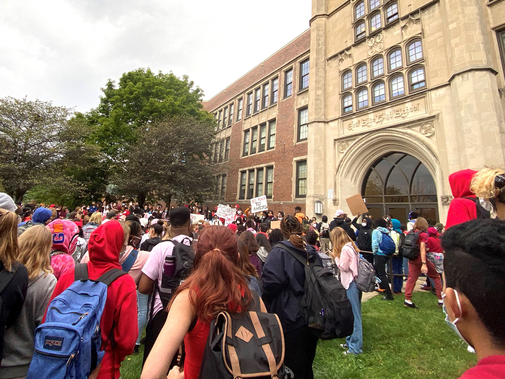 East High walkout